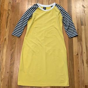 Baseball tee dress